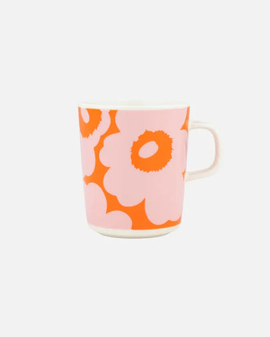 Unikko Mug - Orange/Pink