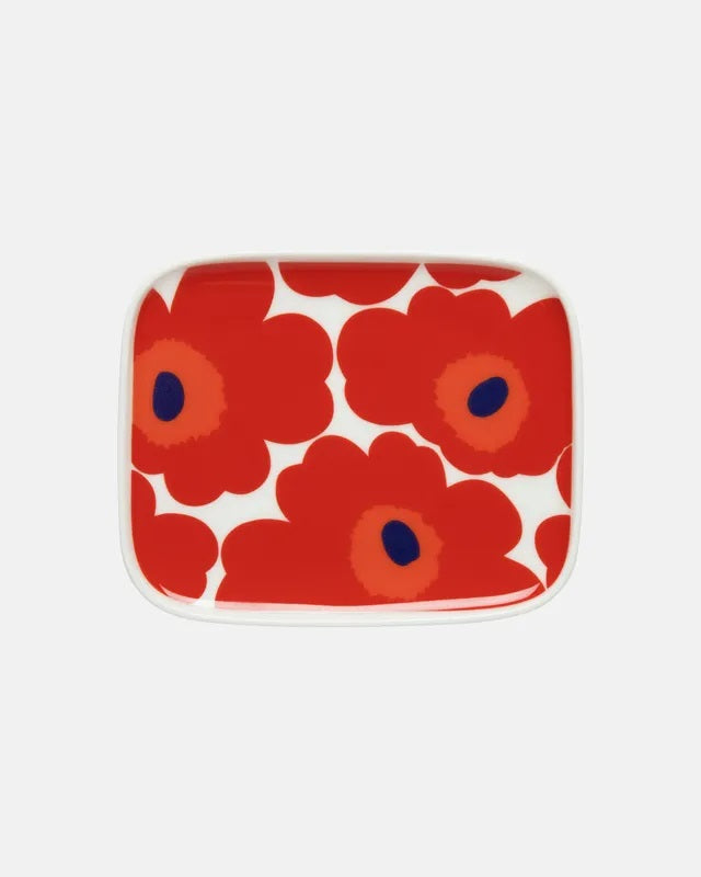 Unikko Plate - Red