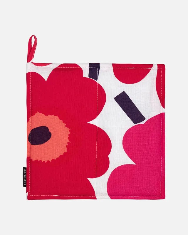 Pieni Unikko Pot Holder - Red