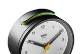 Braun Round Alarm Clock - Black/White