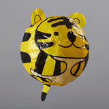 Paper Balloon Card - Tiger