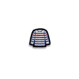 Frenchy T-Shirt Brooch