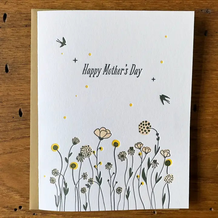 Mother's Day Wildflowers Card