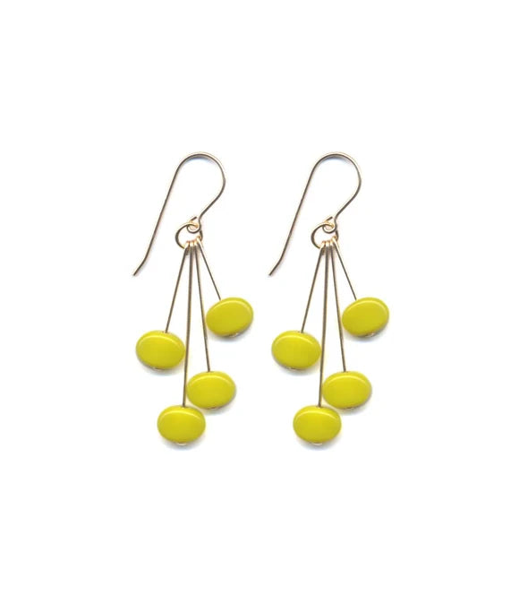 Golden Apples Earrings