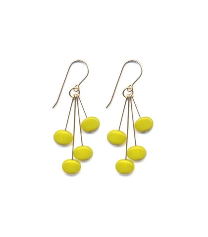 Golden Apples Earrings