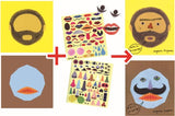 Make Faces Sticker Book
