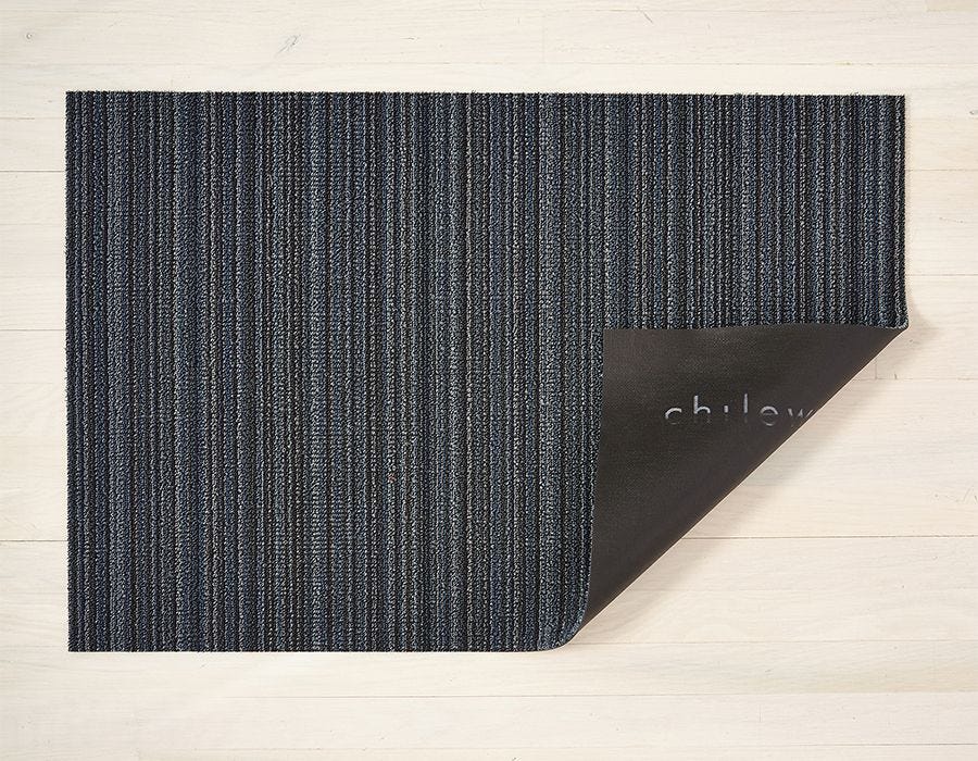 Chilewich Skinny Stripe Shag Utility Mat - Bright Multi