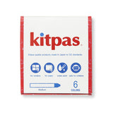 Kitpas Art Crayons - Set of 6