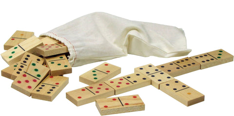 Maple Dominoes Set
