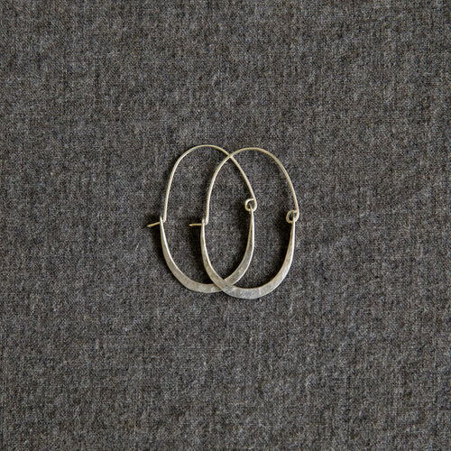 Mini Egg Hoop Earrings