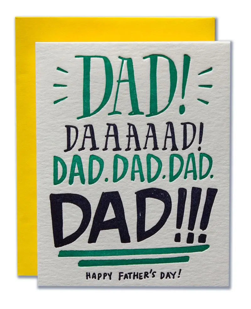 Happy Father's Day Card - Ladyfingers Letterpress