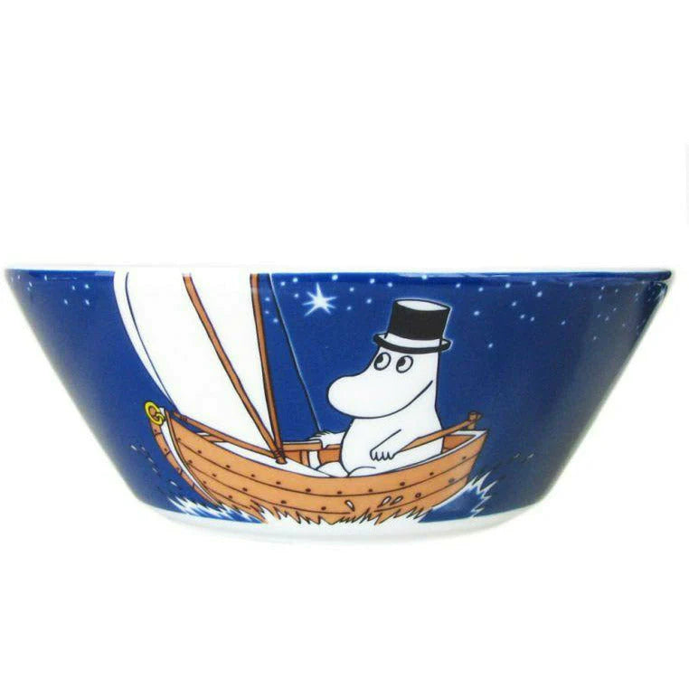 Moominpappa Deep Blue Bowl