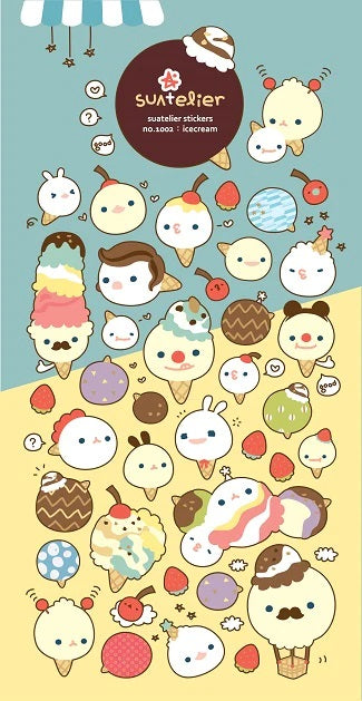 Ice Cream Stickers