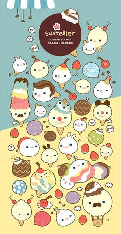 Ice Cream Stickers