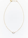 Tiny Hoop Necklace