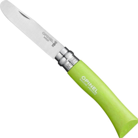 No.07 My First Opinel Folding Knife - Green