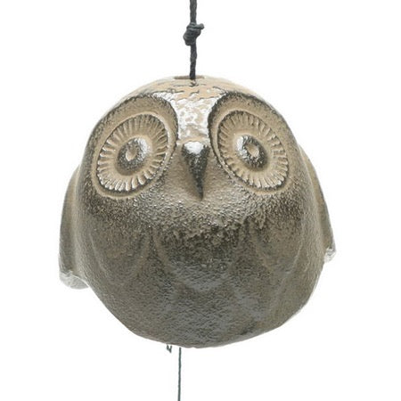 Furin Wind Chime - Bronze Owl