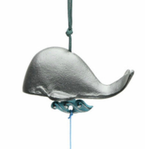 Furin Wind Chime - Black Whale