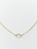 Tiny Hoop Necklace