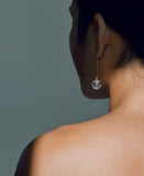 Crystal Quartz Drop Earrings