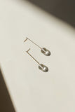 Crystal Quartz Drop Earrings