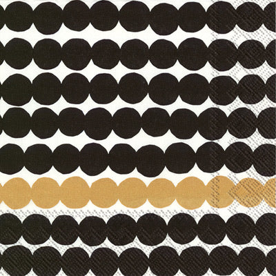 Gold Rasymatto Napkins - Luncheon Size