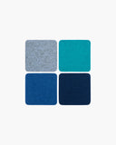 Bierfilzl Square Felt Coaster Set