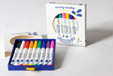Wishy Washy Assorted Markers - Box of 9