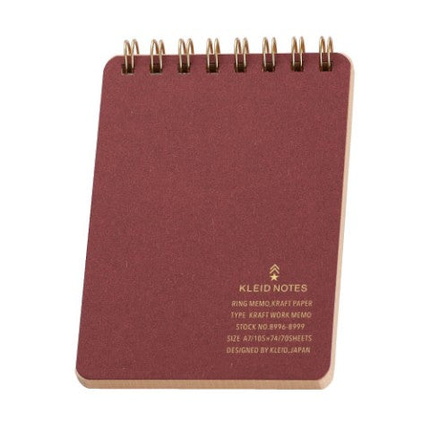 Kraft Work Memo Notebook - A7