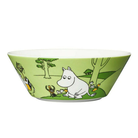 Moomintroll Grass Green Bowl