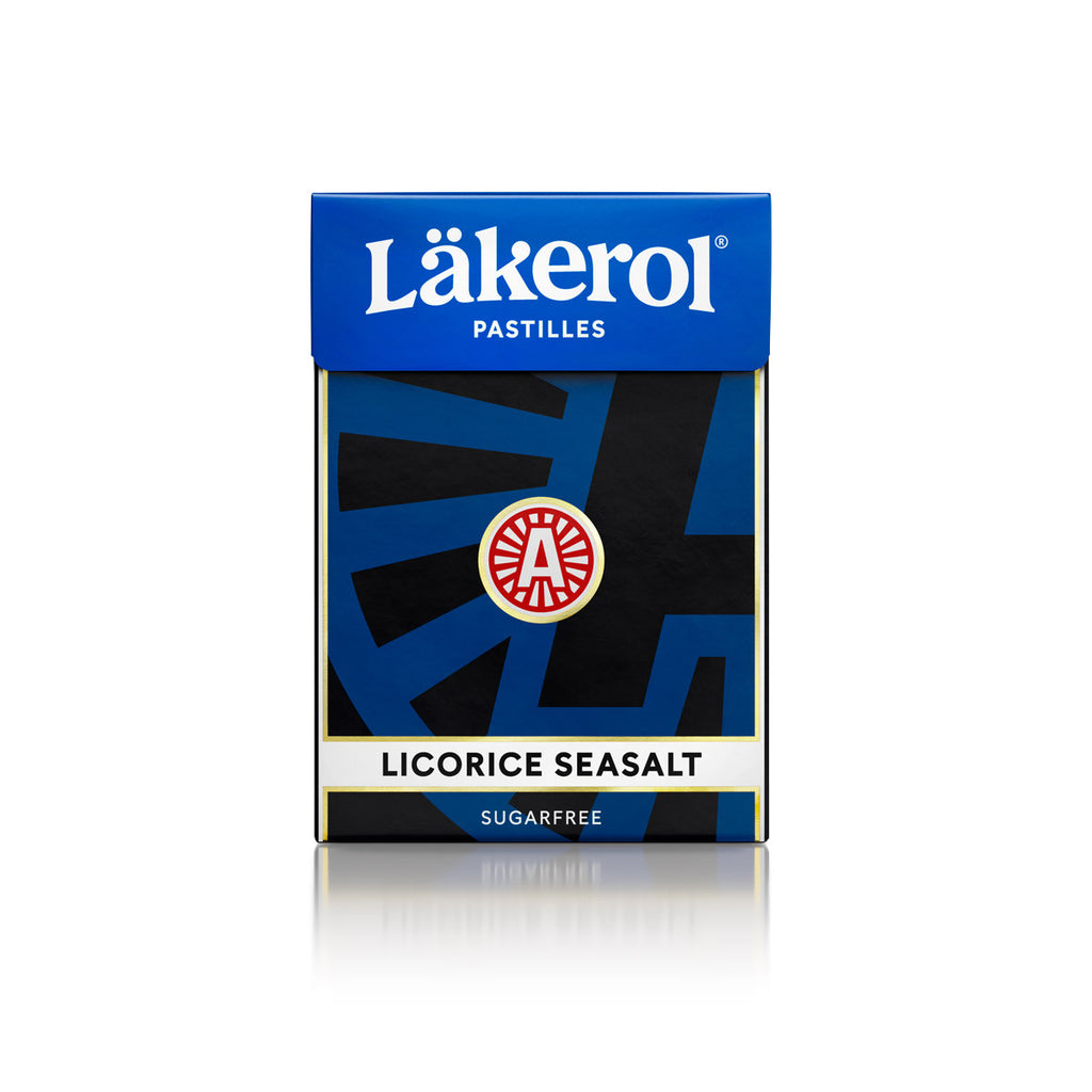 Läkerol Licorice Seasalt Pastilles - 2.64oz